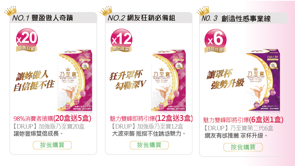 我愛簡單購 IEasyShopping 【DR.UP】加強版乃至寶(6盒)