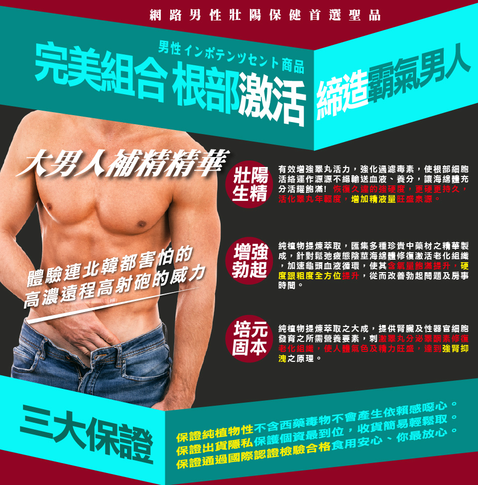 我愛簡單購 IEasyShopping 【DR.MAN】大男人補精精華(5送1)