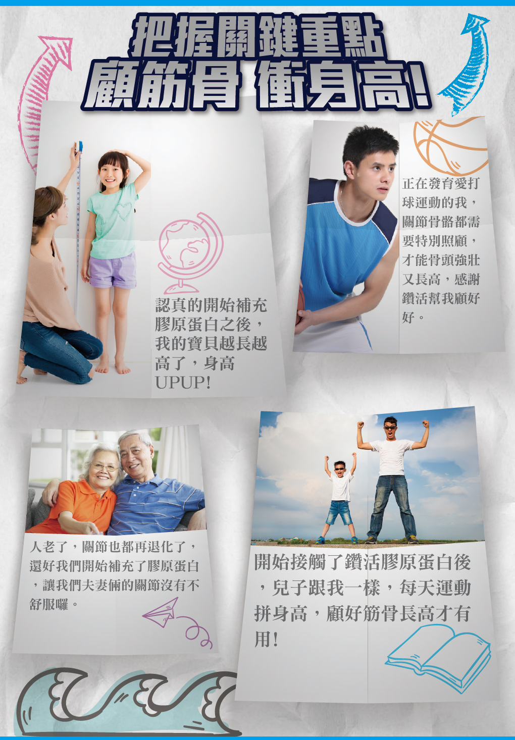 我愛簡單購 IEasyShopping 【GreenKey】鑽活膠原蛋白粉12盒