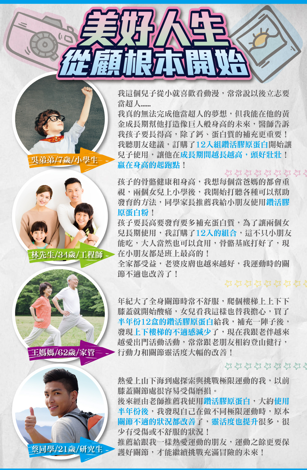 我愛簡單購 IEasyShopping 【GreenKey】鑽活膠原蛋白粉12盒