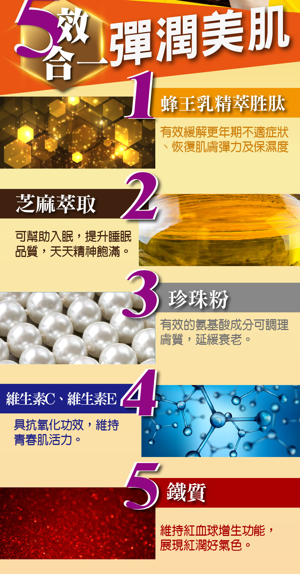 我愛簡單購 IEasyShopping 【Dr.Face】蜂王乳胜肽青春膠囊(買5送1)