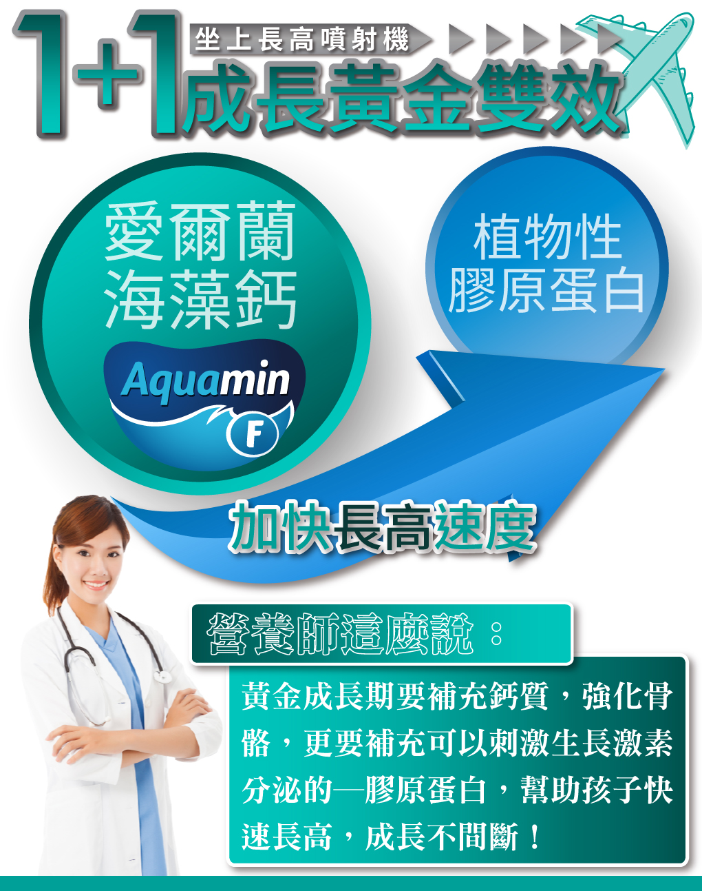 我愛簡單購 IEasyShopping 【達特漢司】第三代-高登鈣+膠原蛋白_2組